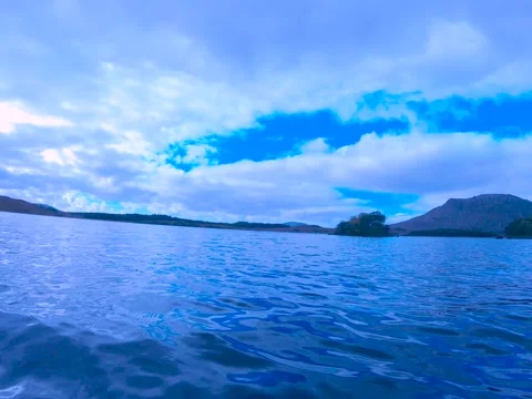 View of Island Stock Footage 232962320