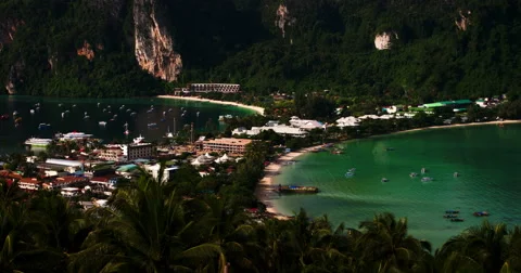 View of the island Phi Phi Stock Footage 56561575