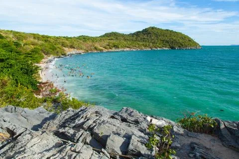 View of the island. Stock Photos