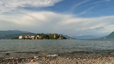 View of Isola Bella Stock Footage 203762331
