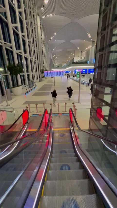 View from Istanbul airport Stock Footage 337189980