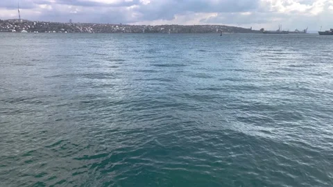 A view from istanbul bosphorus Stock Footage 231961902