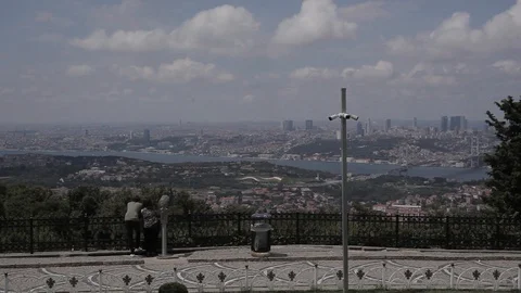 The view of Istanbul Stock Footage 101633527