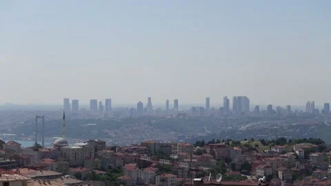 View of Istanbul Stock Footage 197376909