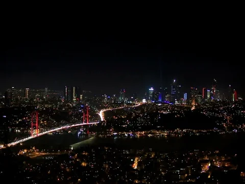 View of istanbul Turkey Stock Footage 73613746