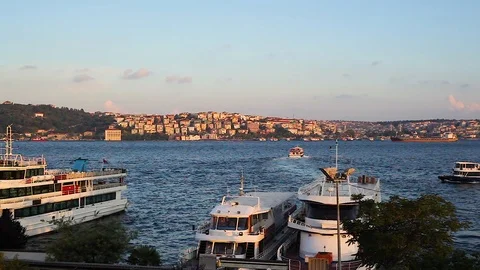 View of Istanbul, Turkey Stock Footage 101532974