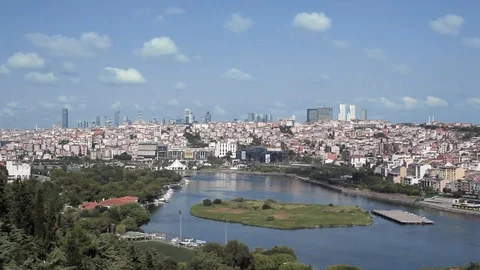 View of Istanbul, Turkey Stock Footage 101533150