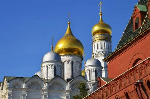 View on Ivan the Great Bell Tower Stock Photos
