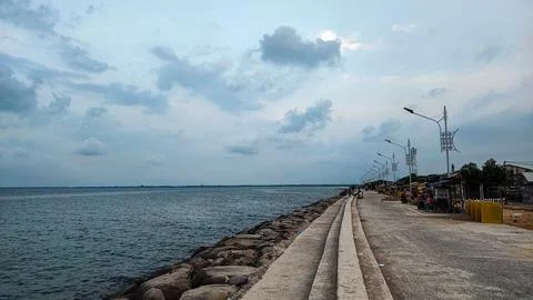 View of Jagu beach 写真素材