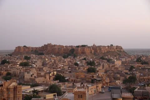 A view of Jaisalmer fort Foto stock