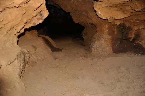 View of Janas cave Stock Photos
