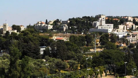 View of Jerusalem 01 Video stock 89482325