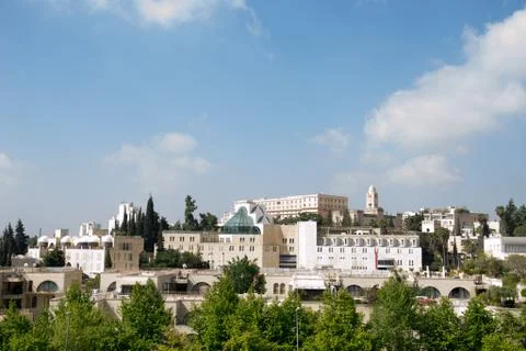 View of Jerusalem  city Stock Photos