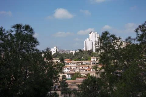 View of Jerusalem City Stock Photos