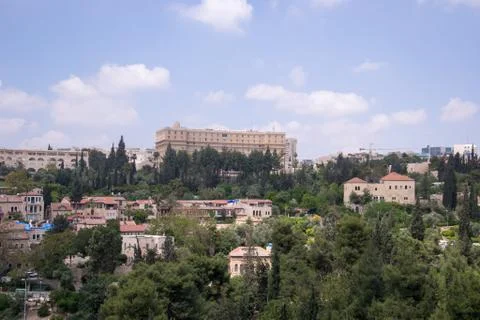 View of Jerusalem  City Stock Photos