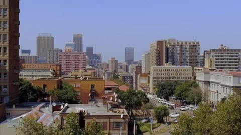 View of  Johannesburg Video stock 104522790