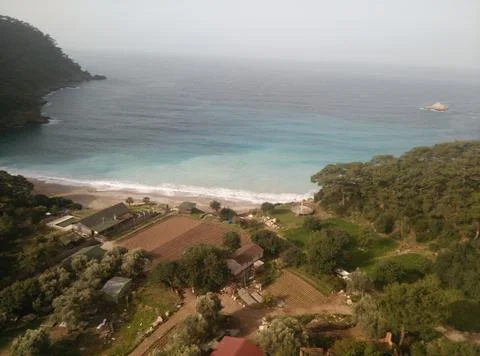 View of KABAK valley Stock Photos