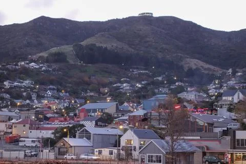 View of Kaikoura Stock Photos