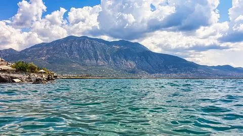 View from Kalamata Stock Photos