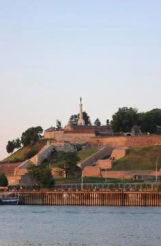 View of Kalemegdan 스톡 사진