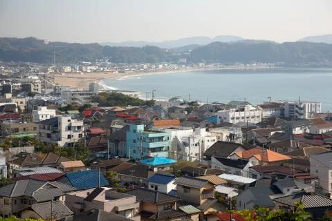 View on kamakura Stock Photos