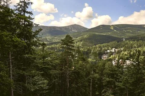 View from Karpatka Stock Photos