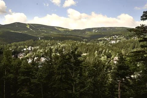 View from Karpatka Stock Photos