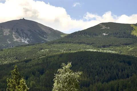 View from Karpatka Stock Photos