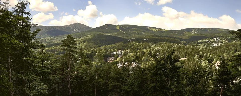 View from Karpatka Stock Photos