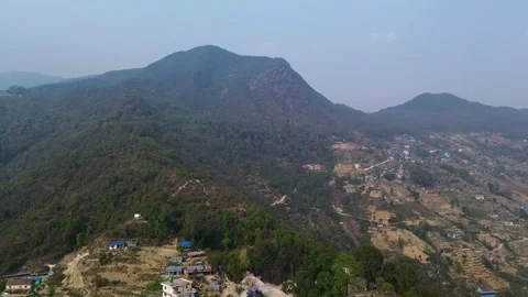 View of Kathmandu in Nepal Stock Footage 324683105