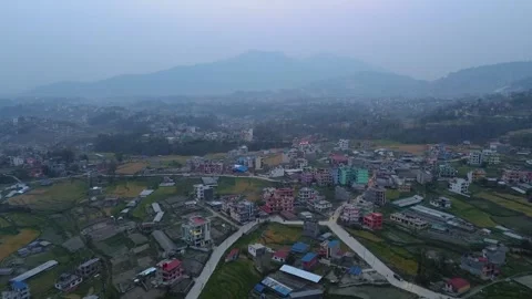 View of Kathmandu in Nepal Stock Footage 324683106