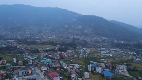 View of Kathmandu in Nepal Stock Footage 324683117