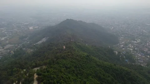 View of Kathmandu in Nepal Stock Footage 324683126