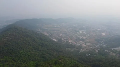 View of Kathmandu in Nepal Stock Footage 324683129