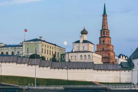 View of the Kazan Kremlin Stock Photos