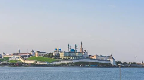 View of the Kazan Kremlin Stock Photos