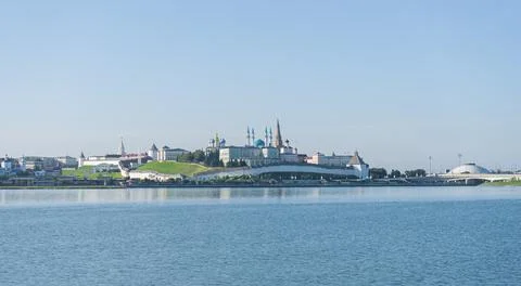 View on Kazan Kremlin Stock Photos