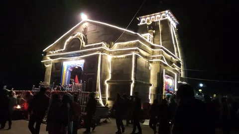 Kedarnath Temple Uttarakhand Stock Video Footage | Royalty Free