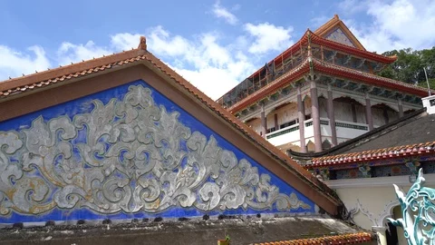 A  view of Kek Lok Si Temple in Pulau Pinang Stock Footage 112053508