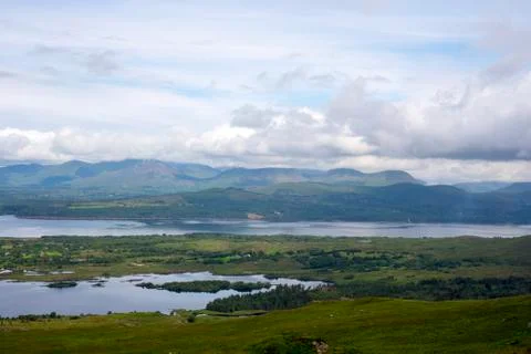 View from the kerry way Stock Photos