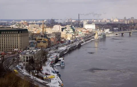 View of kiev Stock Photos
