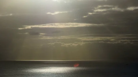 View from the Kilt Rock Viewpoint, Isle of Skye, Scotland. 4k Time lapse Stock Footage 76759976