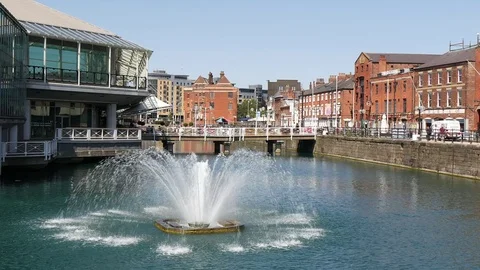 View of Kingston Upon Hull Stock Footage 77963793