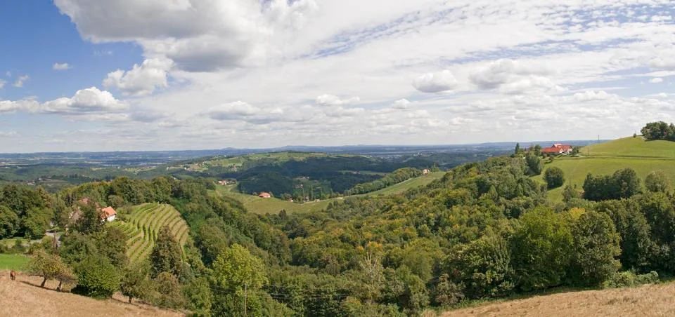View from Kitzeck Stock Photos