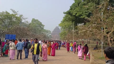 A view of Konark Sun Temple in Odisha, a UNESCO World Heritage Site Vidéo 331114117