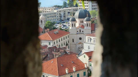 View of Kotor, Montenegro Vídeo Stock 32926804