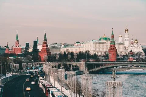 View of the Kremlin Stock Photos
