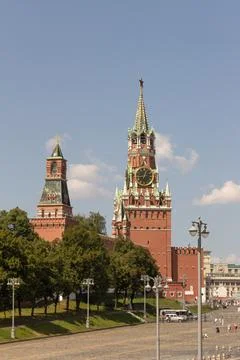 View of the Kremlin. Foto stock