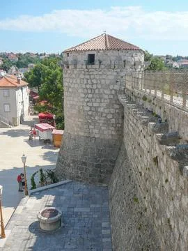 View of Krk Stock Photos