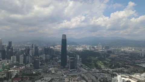 View of Kuala Lumpur City Centre Stock Footage 148498284